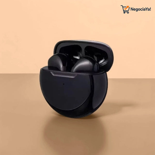 Audífonos Bluetooth Pro 6 🎵 – Sonido Potente y Libertad Inalámbrica