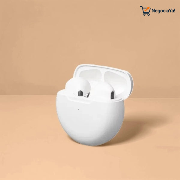 Audífonos Bluetooth Pro 6 🎵 – Sonido Potente y Libertad Inalámbrica