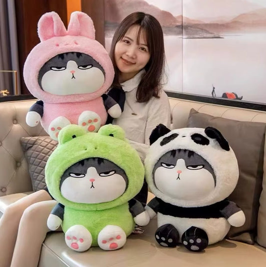 Peluche Gato Emperador Disfrazado Kawaii 🐱✨